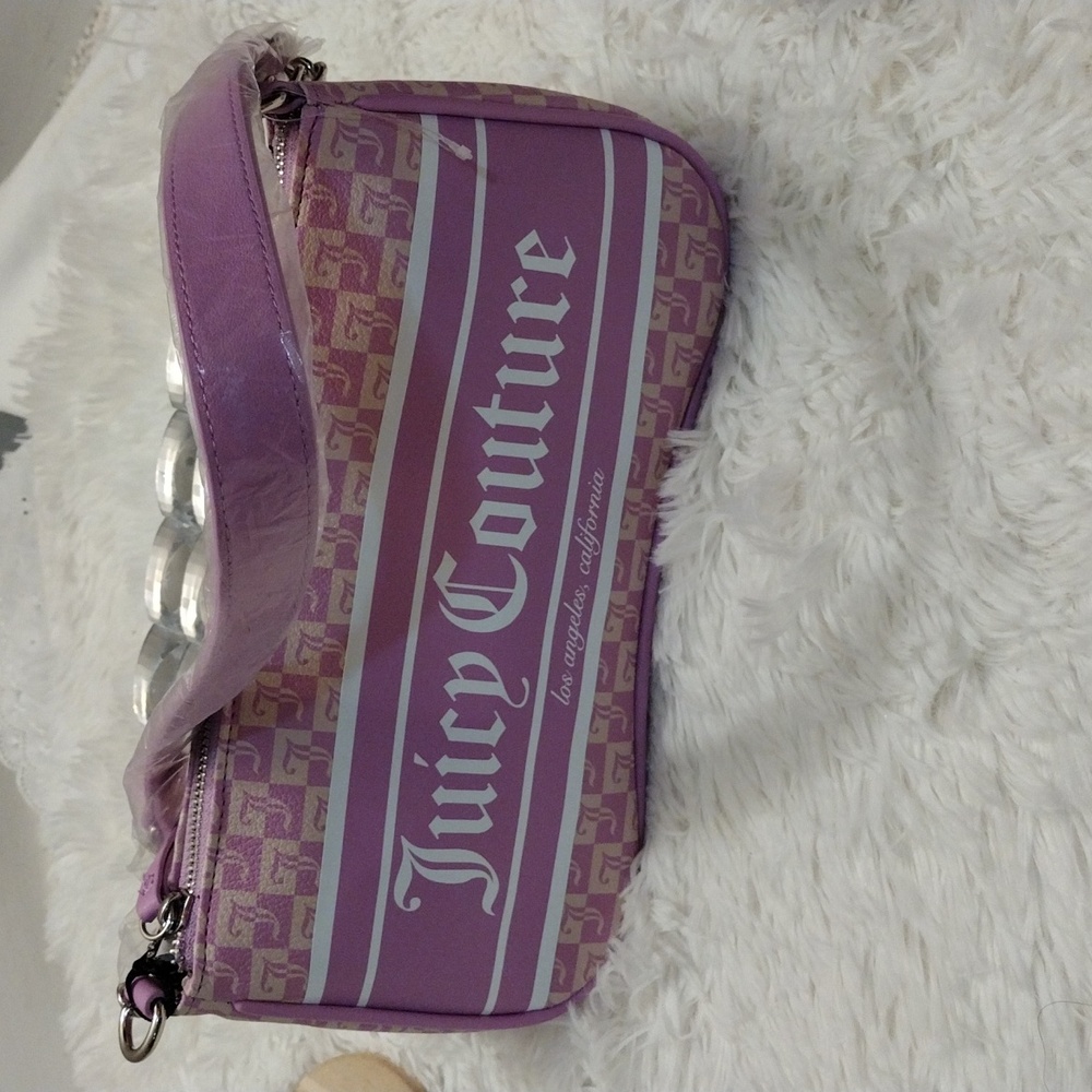 Juicy Couture Violet Tulle Shoulder Bag ✨ 🆕 - Picture 9 of 12